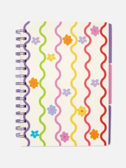 A5 Notitieboek Met Retro Bloemen