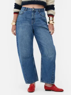 Acid Wash Barrel-jeans Rita Ora