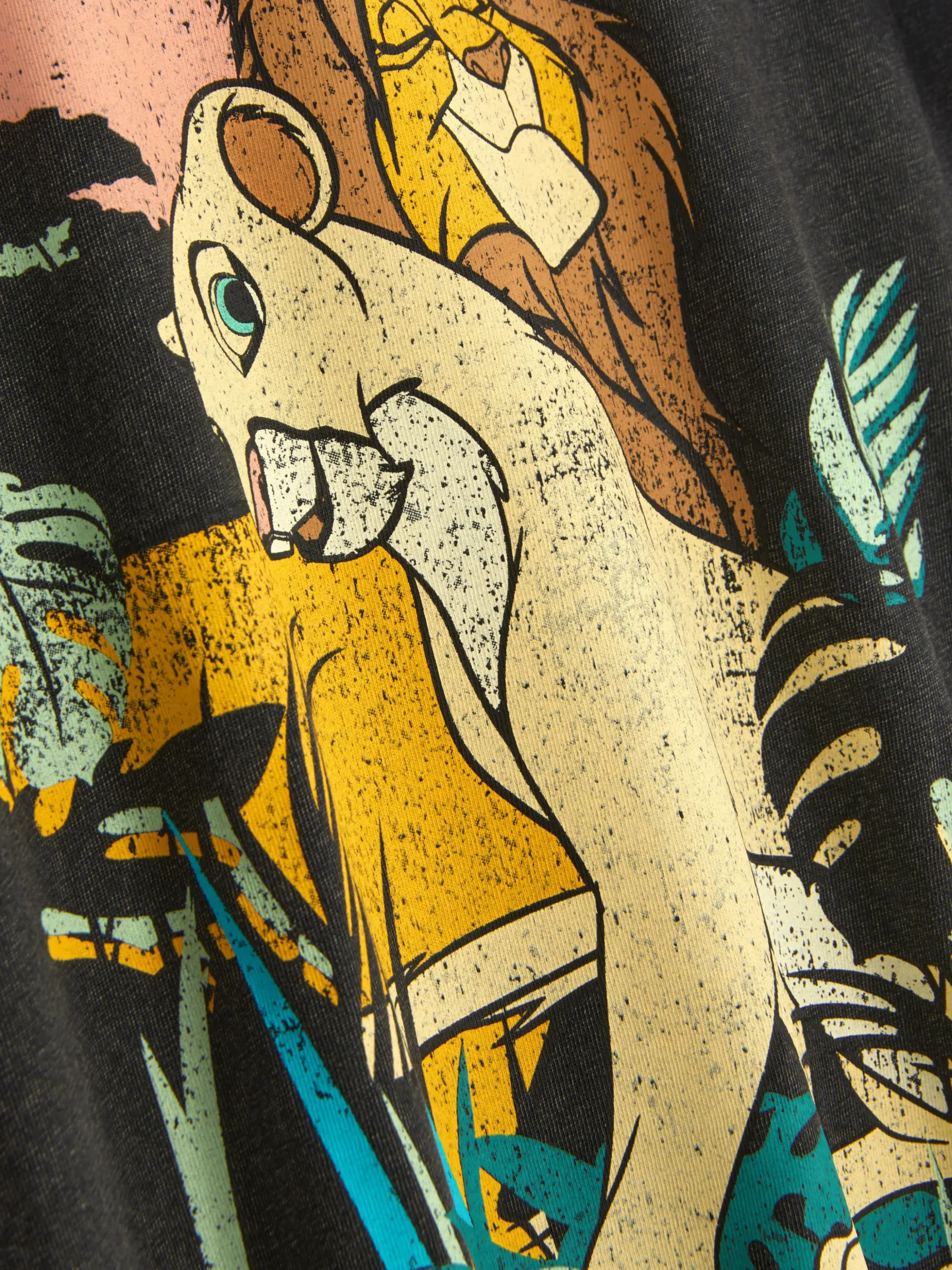 Acid Wash T-shirt Disney's De Leeuwenkoning