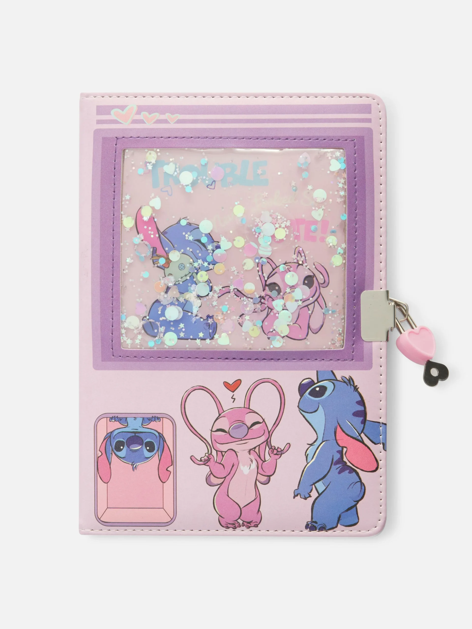 A5-notitieboek Met Slot Disney's Stitch