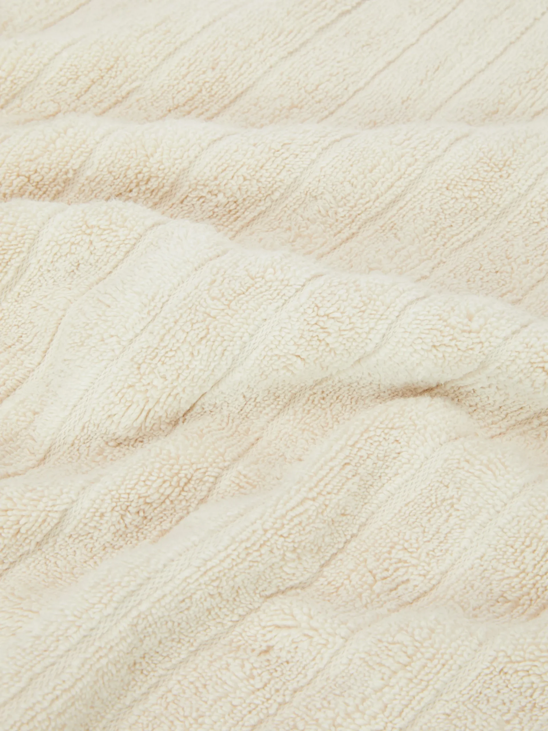 Badhanddoek Met Geribde Textuur