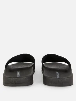 Badslippers Met Gehaakte Bandjes