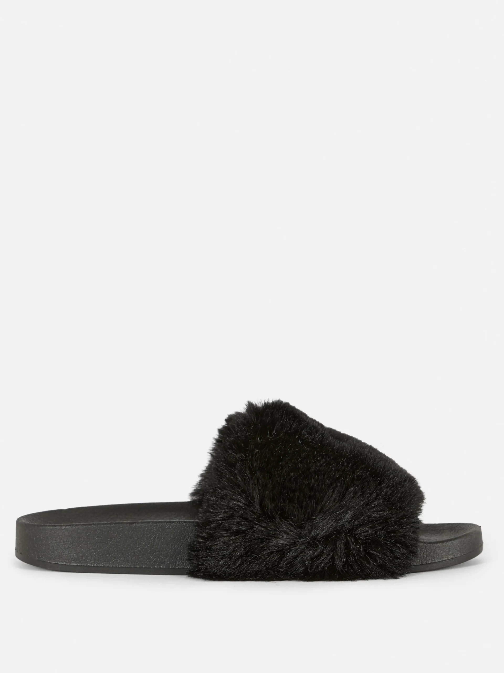 Badslippers Van Imitatiebont