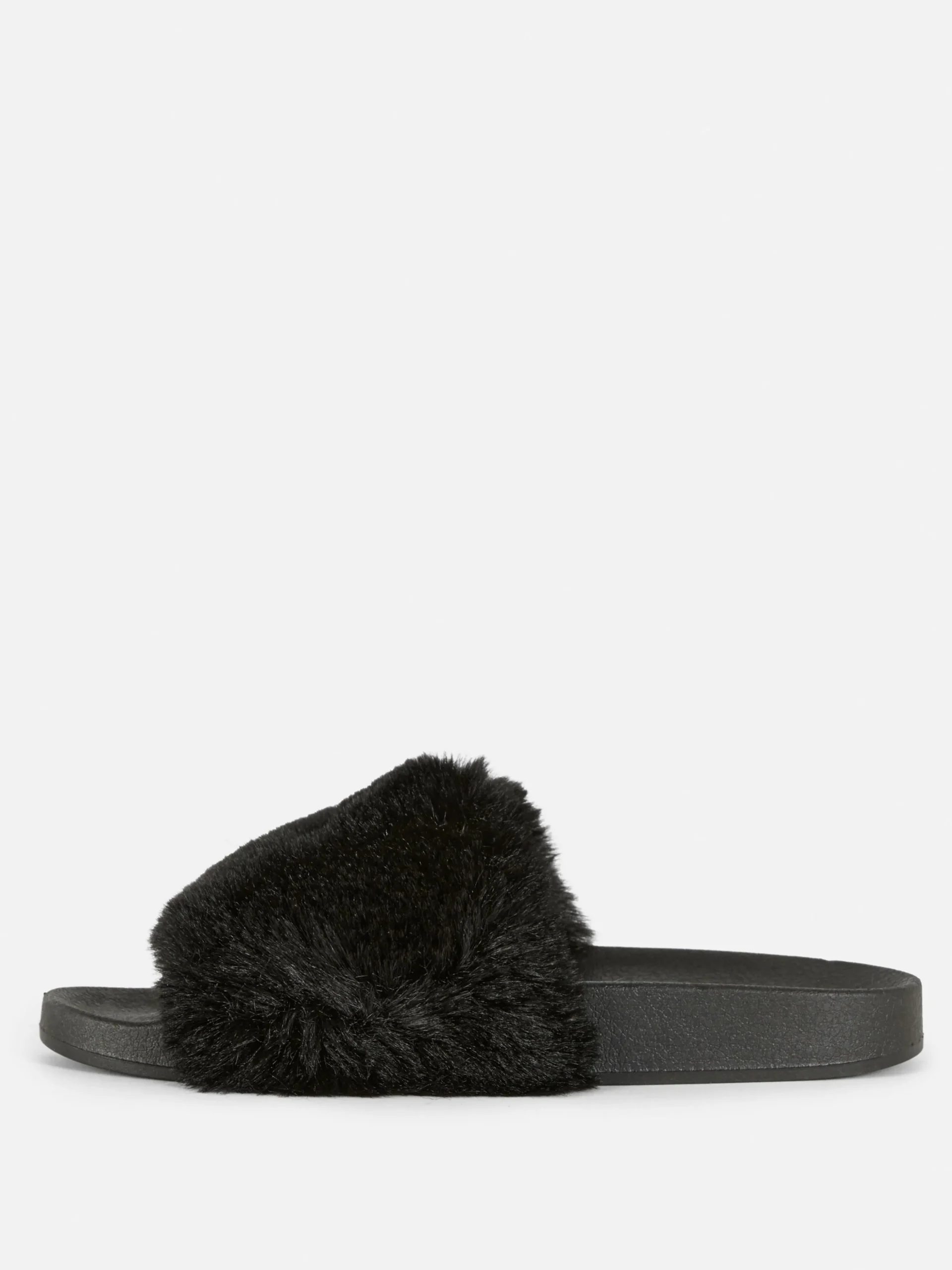 Badslippers Van Imitatiebont