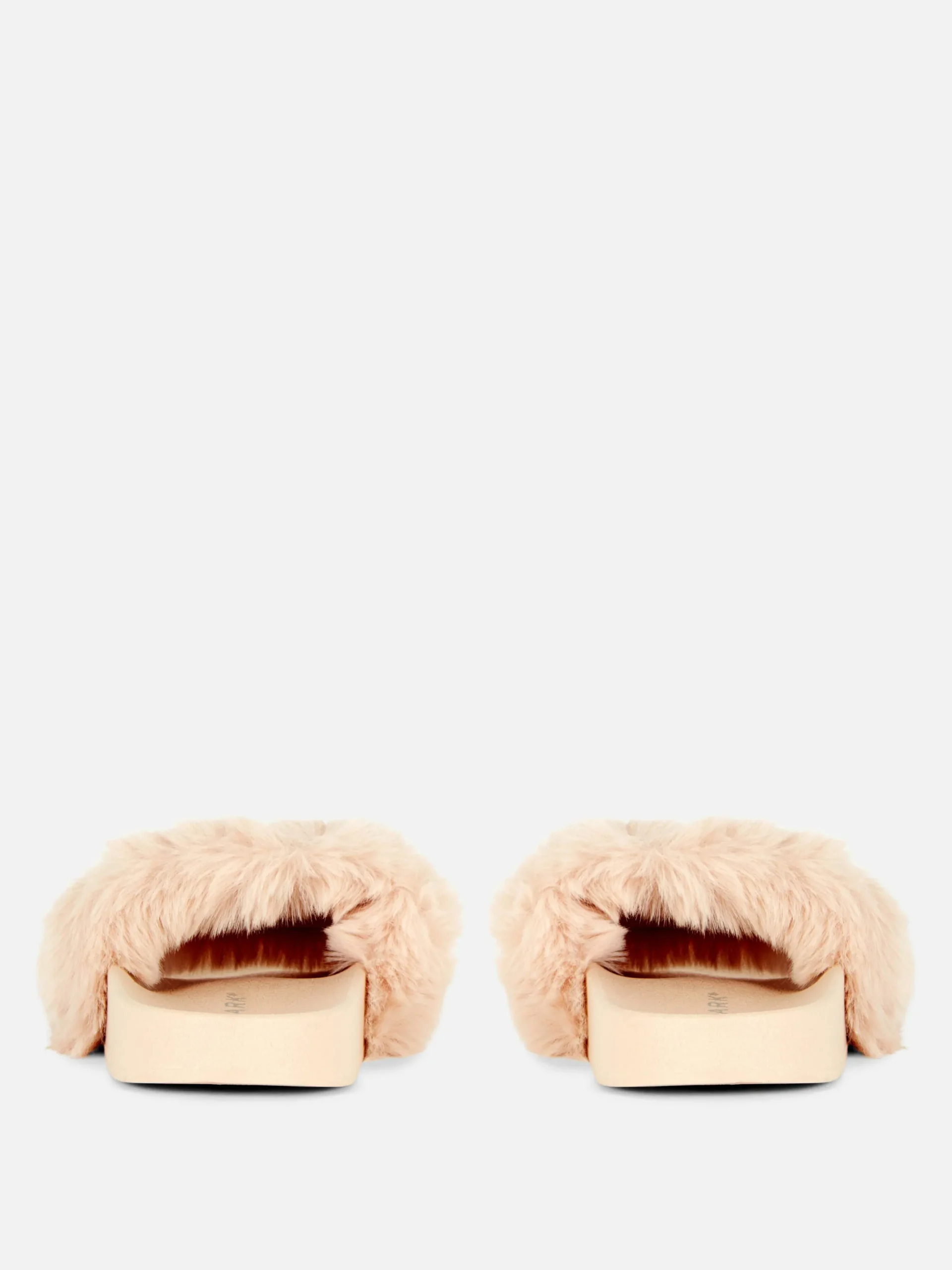 Badslippers Van Imitatiebont