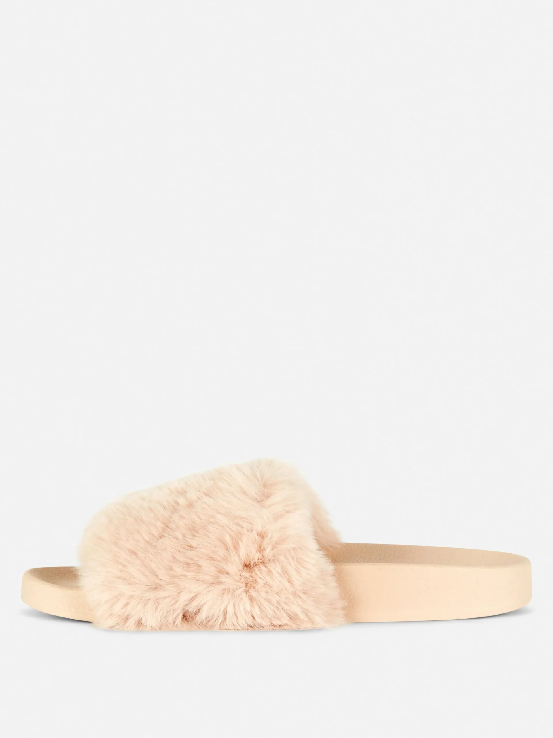 Badslippers Van Imitatiebont