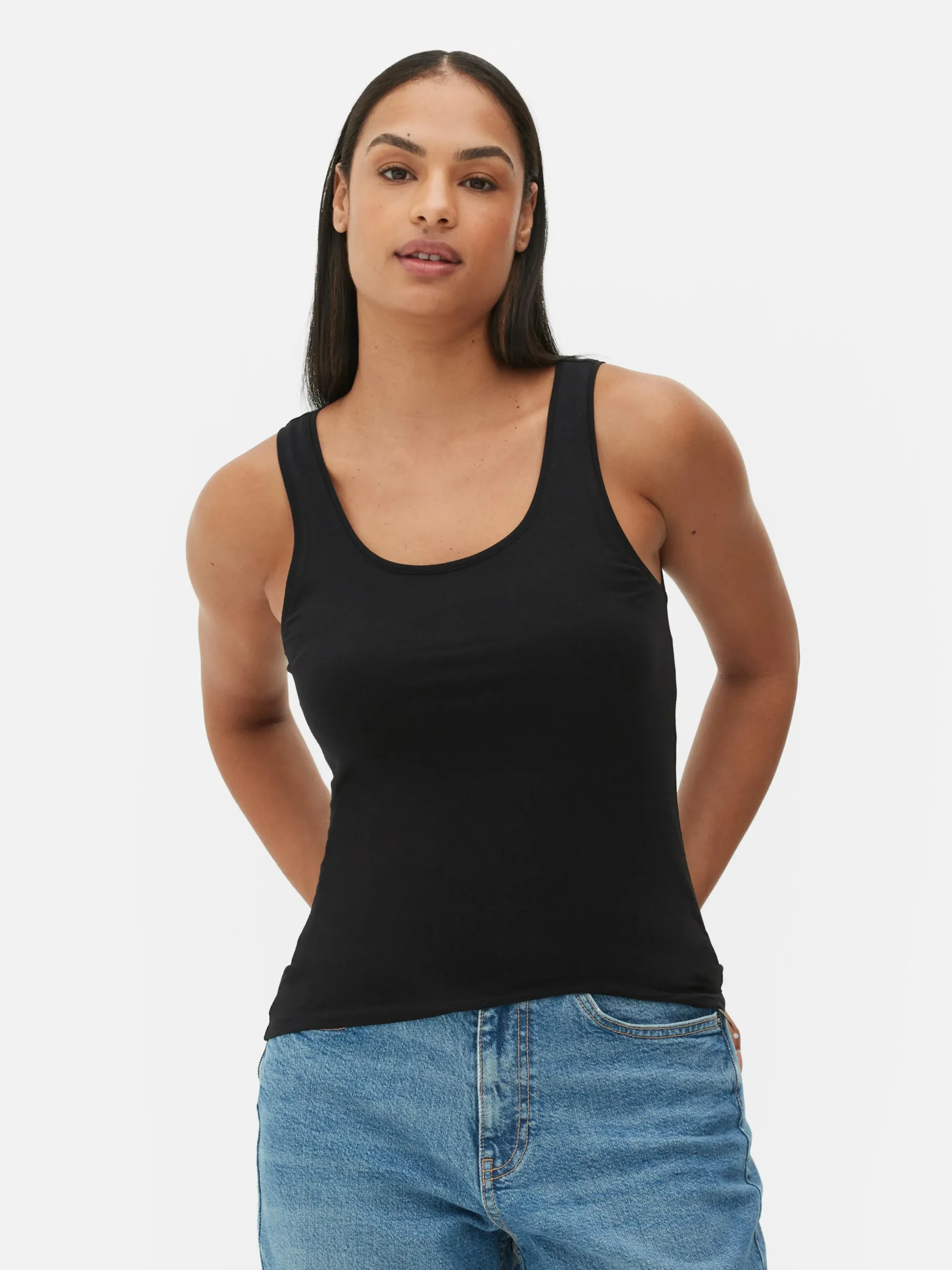 Basic Hemdje Met Stretch