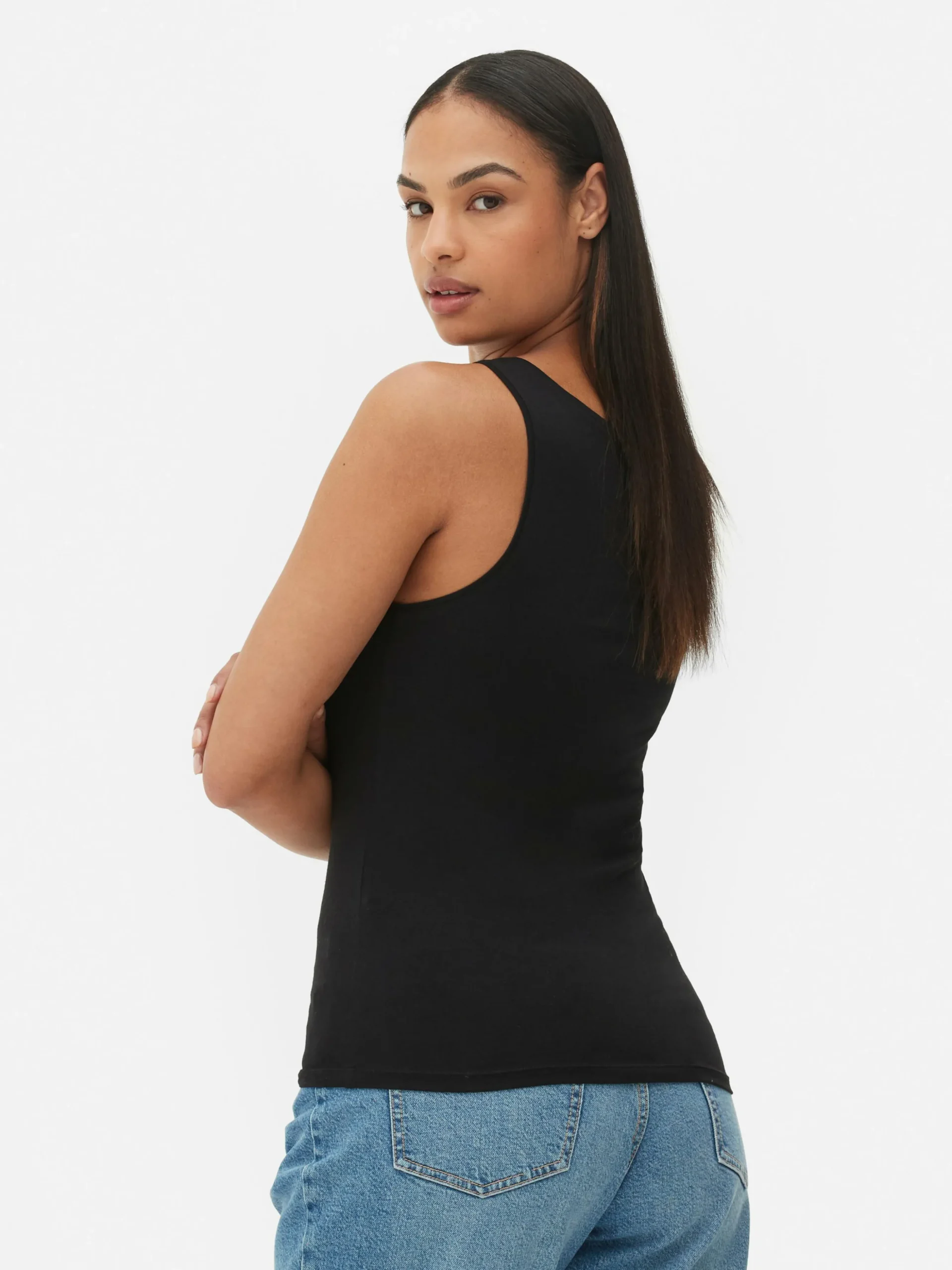 Basic Hemdje Met Stretch