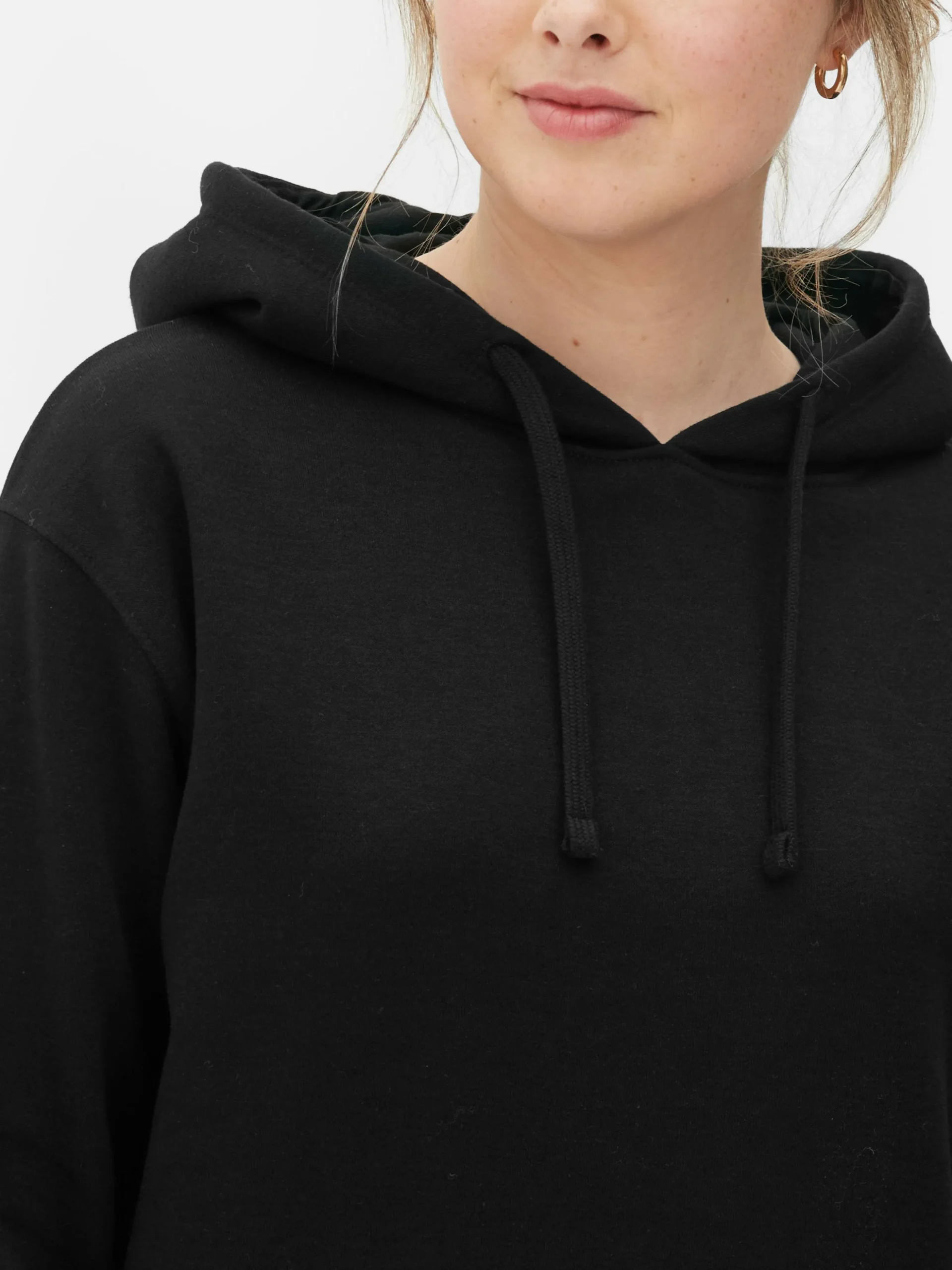 Basic Hoodie Met Trekkoord