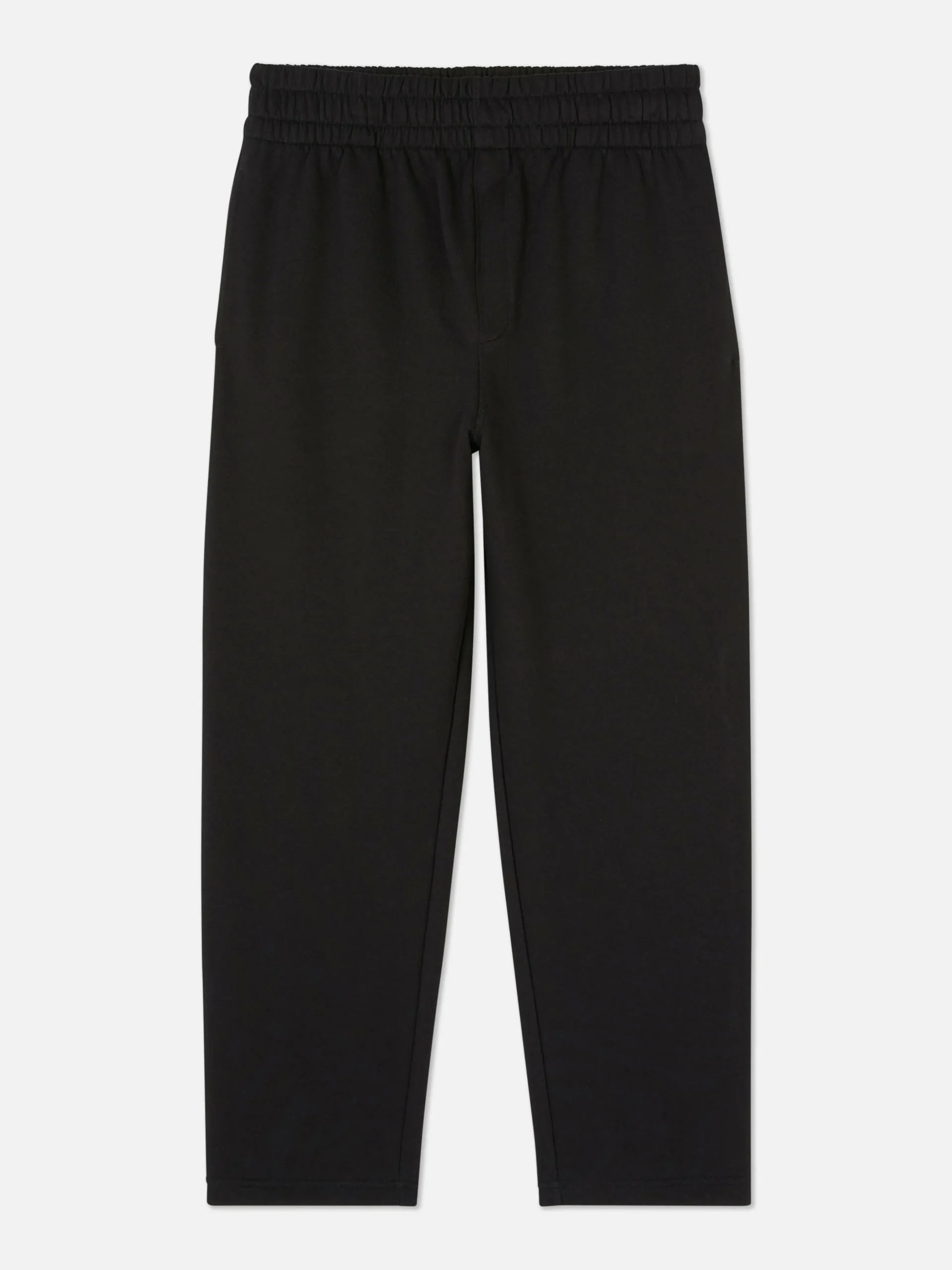 Basic Joggingbroek Met Rechte Pijpen