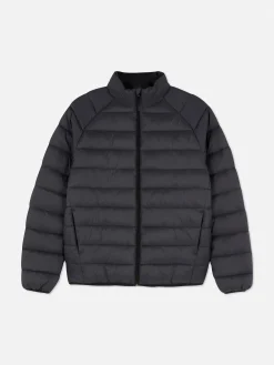 Basic Pufferjack Met Opstaande Kraag