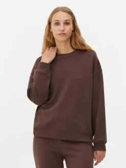 Basic Sweatshirt Met Ronde Hals