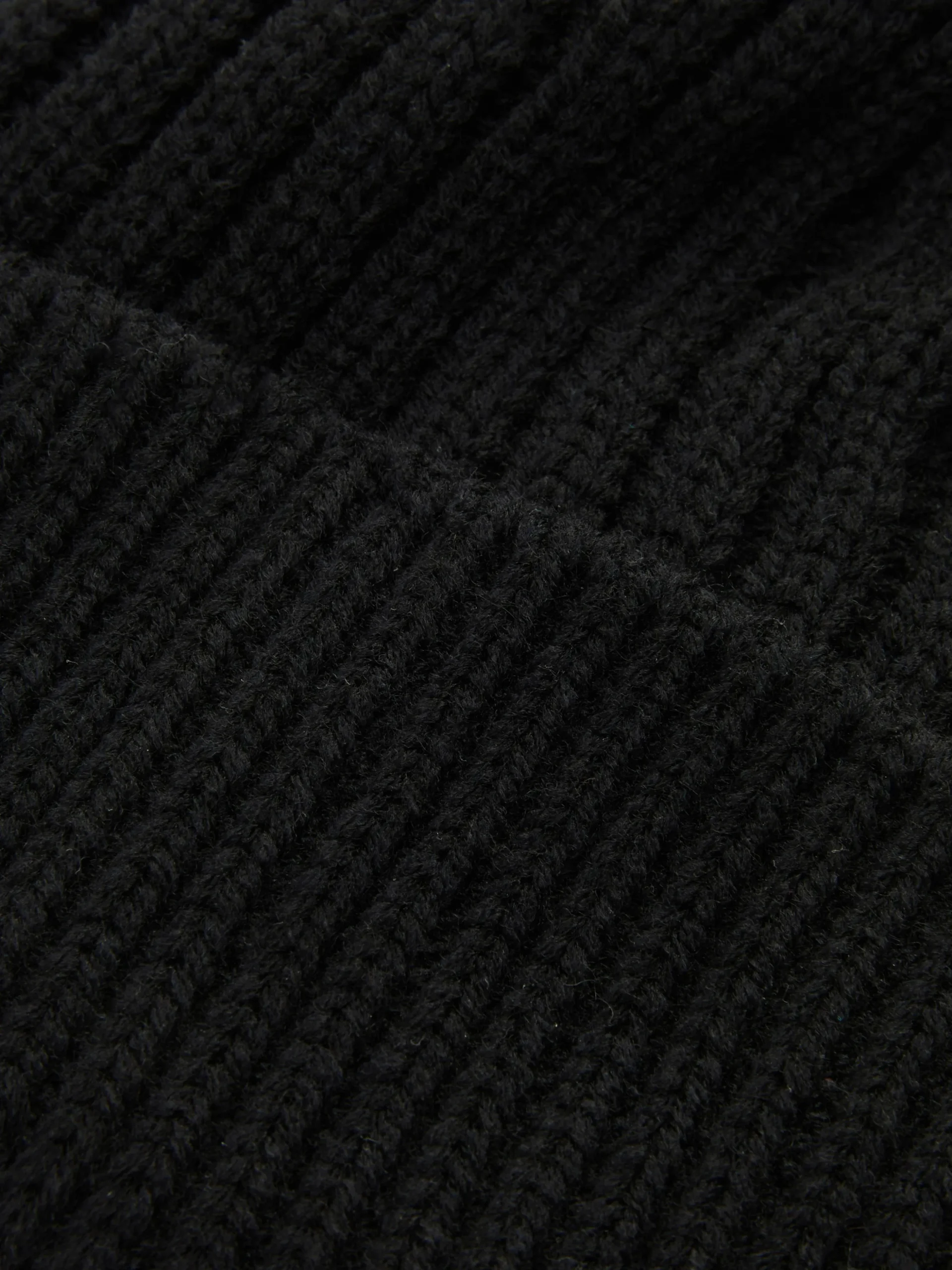 Beanie Met Robuuste Ribtextuur