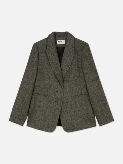 Blazer Met Visgraatmotief Rita Ora