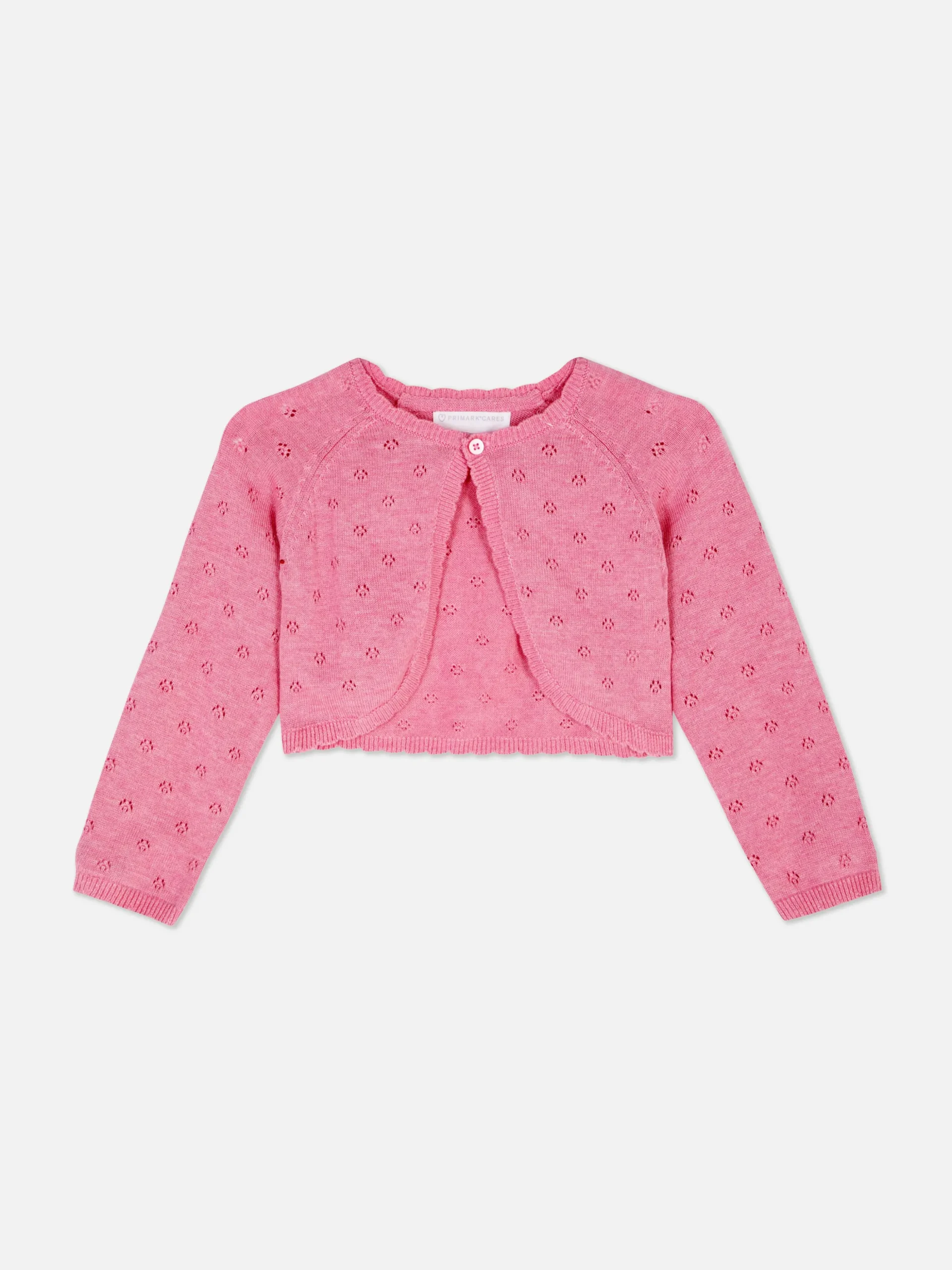Bolero Met Geschulpte Rand En Ajour