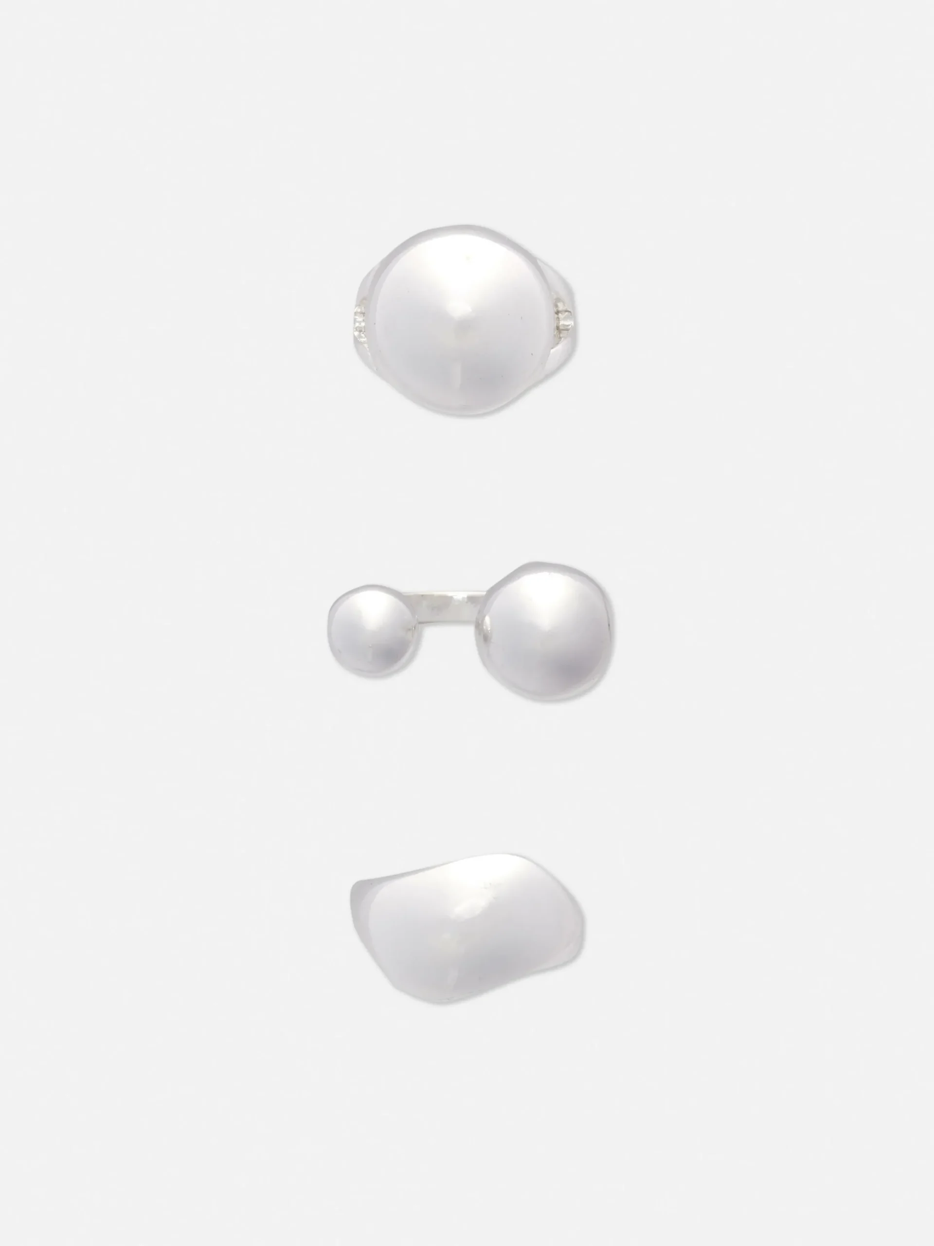 Bolvormige Ringen, Set Van 3
