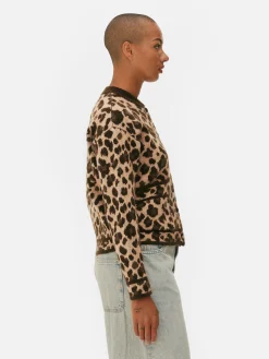 Bomberjack Met Luipaardprint