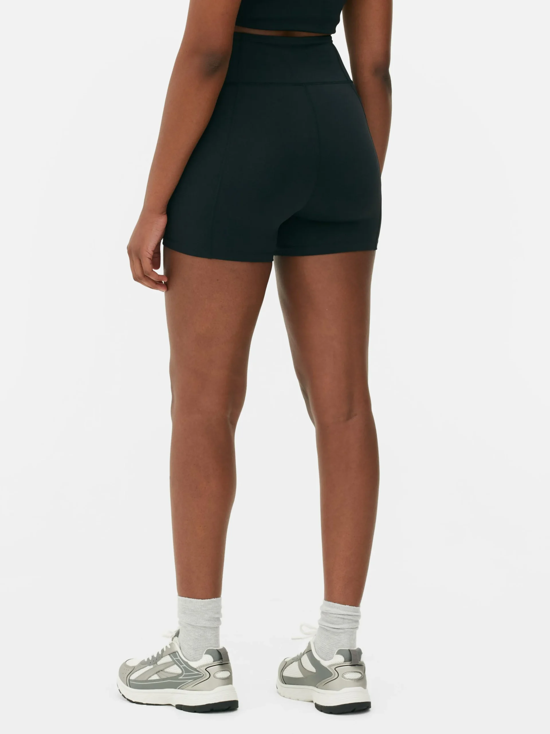 Boterzachte Yogashort Met Hoge Taille