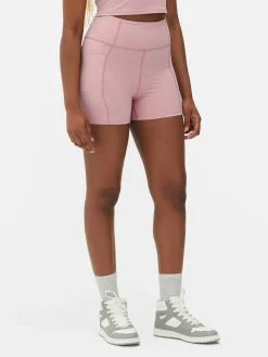 Boterzachte Yogashort Met Hoge Taille