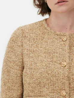 Bouclé Stitch-jas