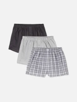 Boxershorts Met Verschillende Patronen, Set Van 3