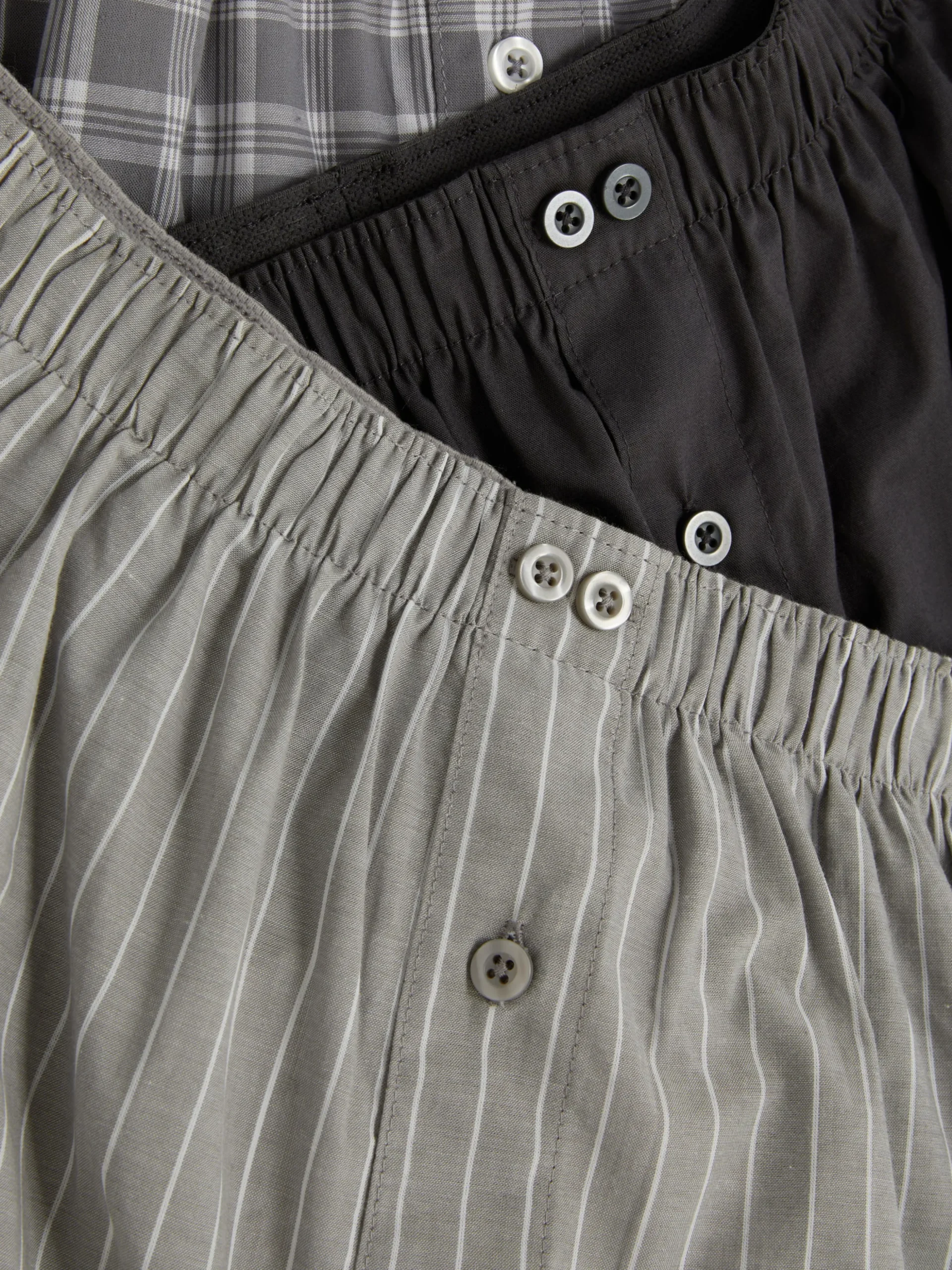 Boxershorts Met Verschillende Patronen, Set Van 3