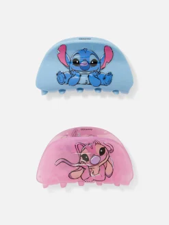 Bulldog-haarclips Disney's Stitch, Set Van 2