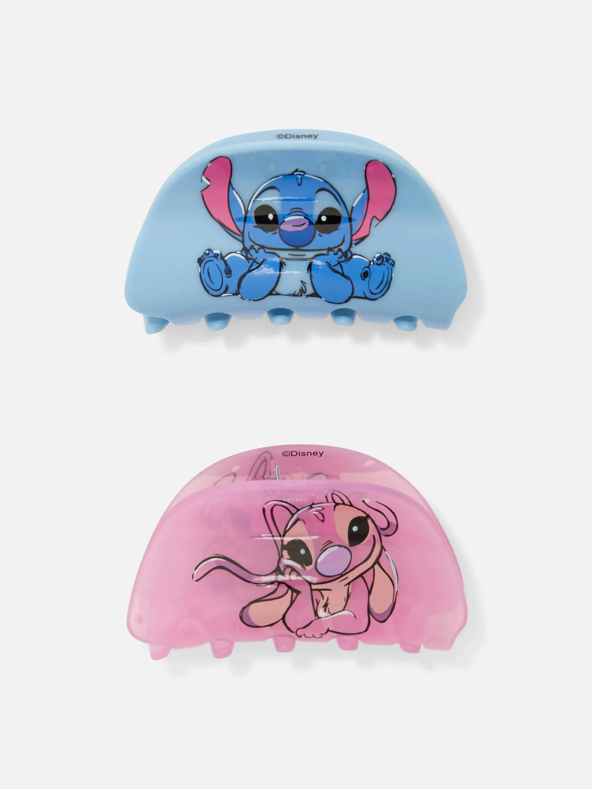 Bulldog-haarclips Disney's Stitch, Set Van 2