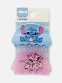 Bulldog-haarclips Disney's Stitch, Set Van 2