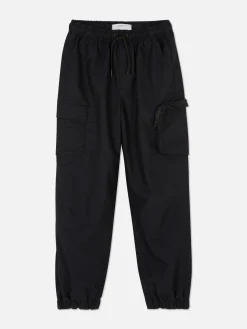 Cargo-joggingbroek Met Trekkoord En Boorden