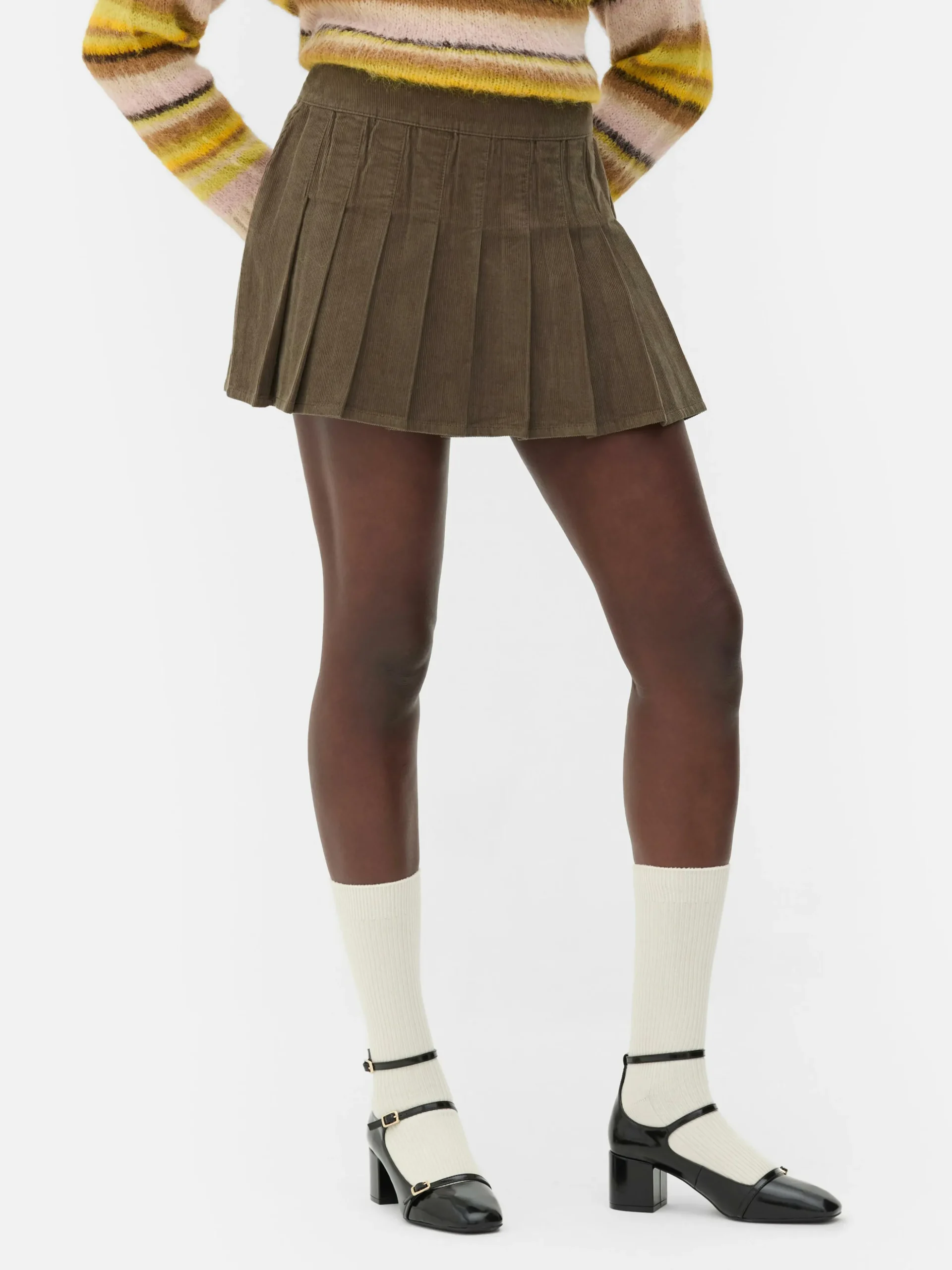 Corduroy Minirok Rita Ora