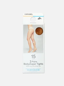 Corrigerende Panty, 15 Denier, Set Van 3
