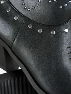 Cowboy-enkellaarsjes Met Studs