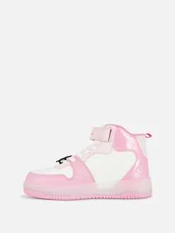 Disney's Minnie Mouse Hoge Sneakers In Neonkleuren