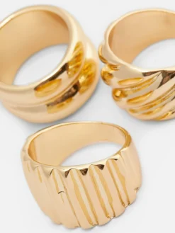 Diverse Robuuste Ringen, Set Van 3