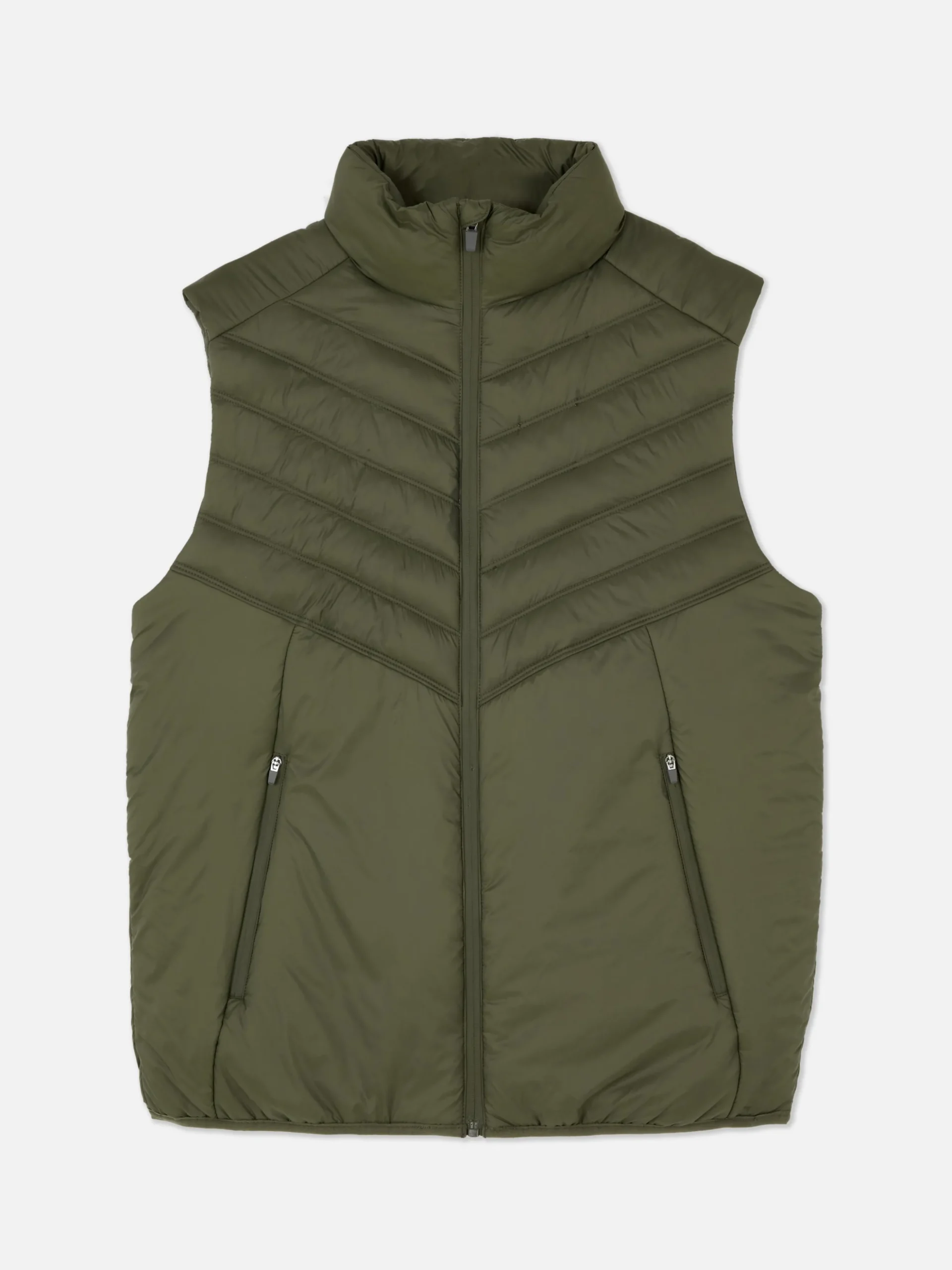 Doorgestikte Sportbodywarmer