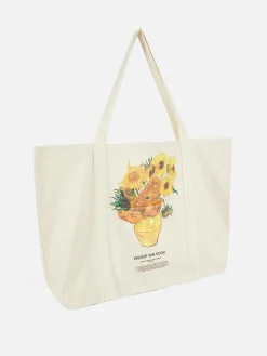 Draagtas XL Met Zonnebloemen Vincent Van Gogh