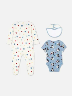 Driedelige Set Disney's Mickey Mouse
