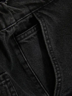 Elastische Jeans Met Wijde Pijpen