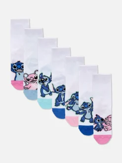 Enkelsokken Disney's Stitch & Angel, 7 Paar