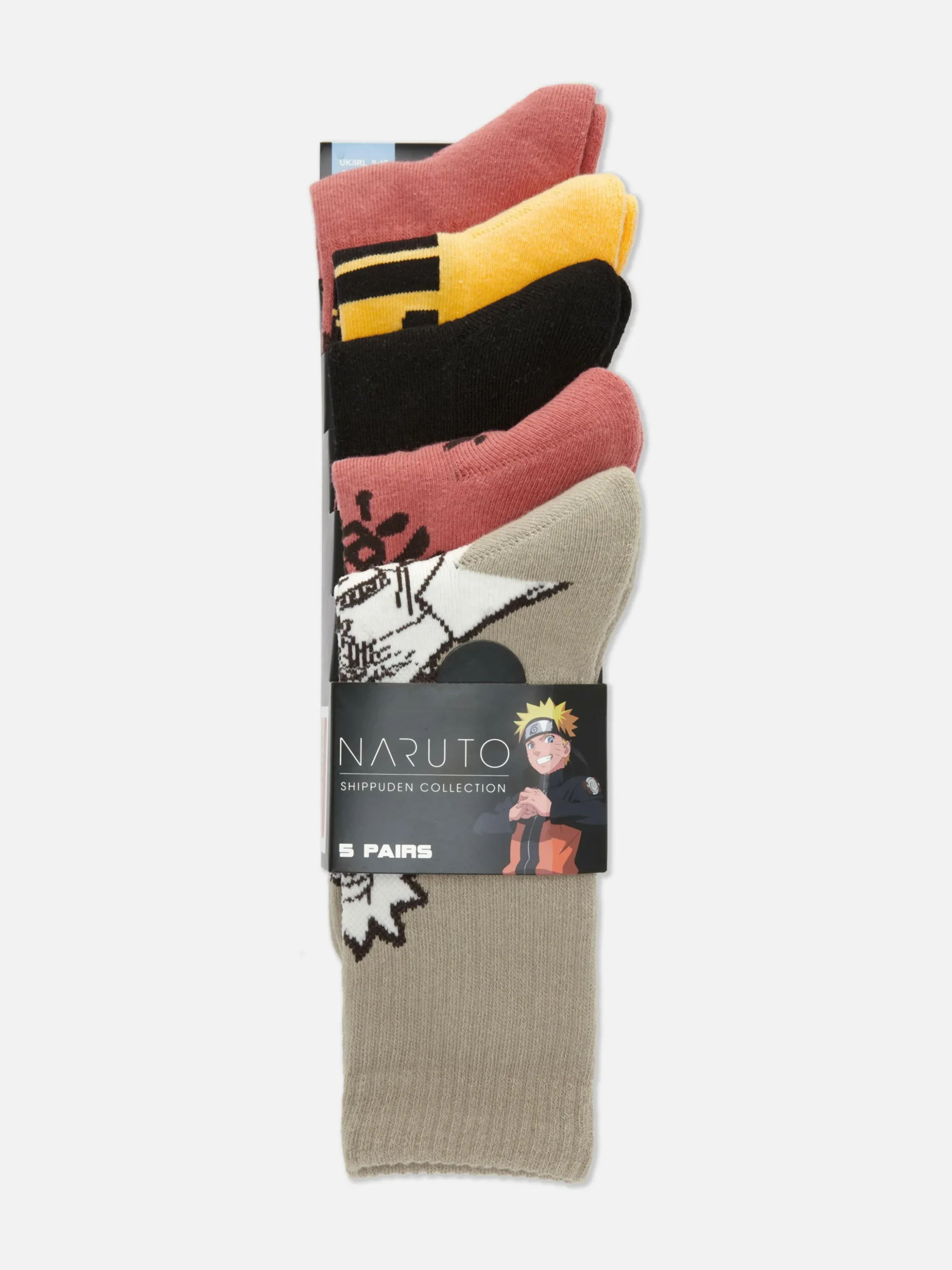 Enkelsokken Naruto, 5 Paar