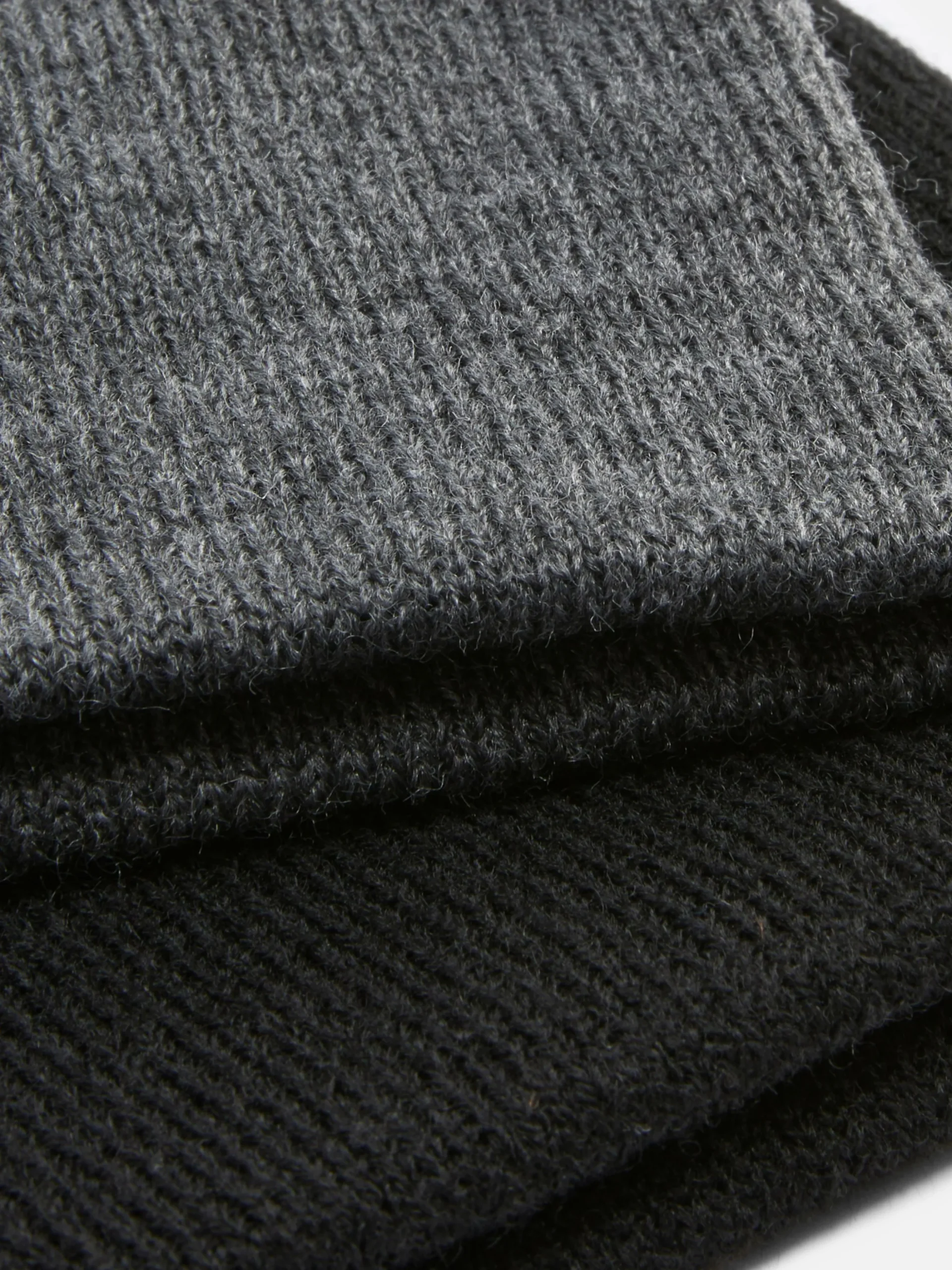Fijngebreide Beanies, Set Van 2