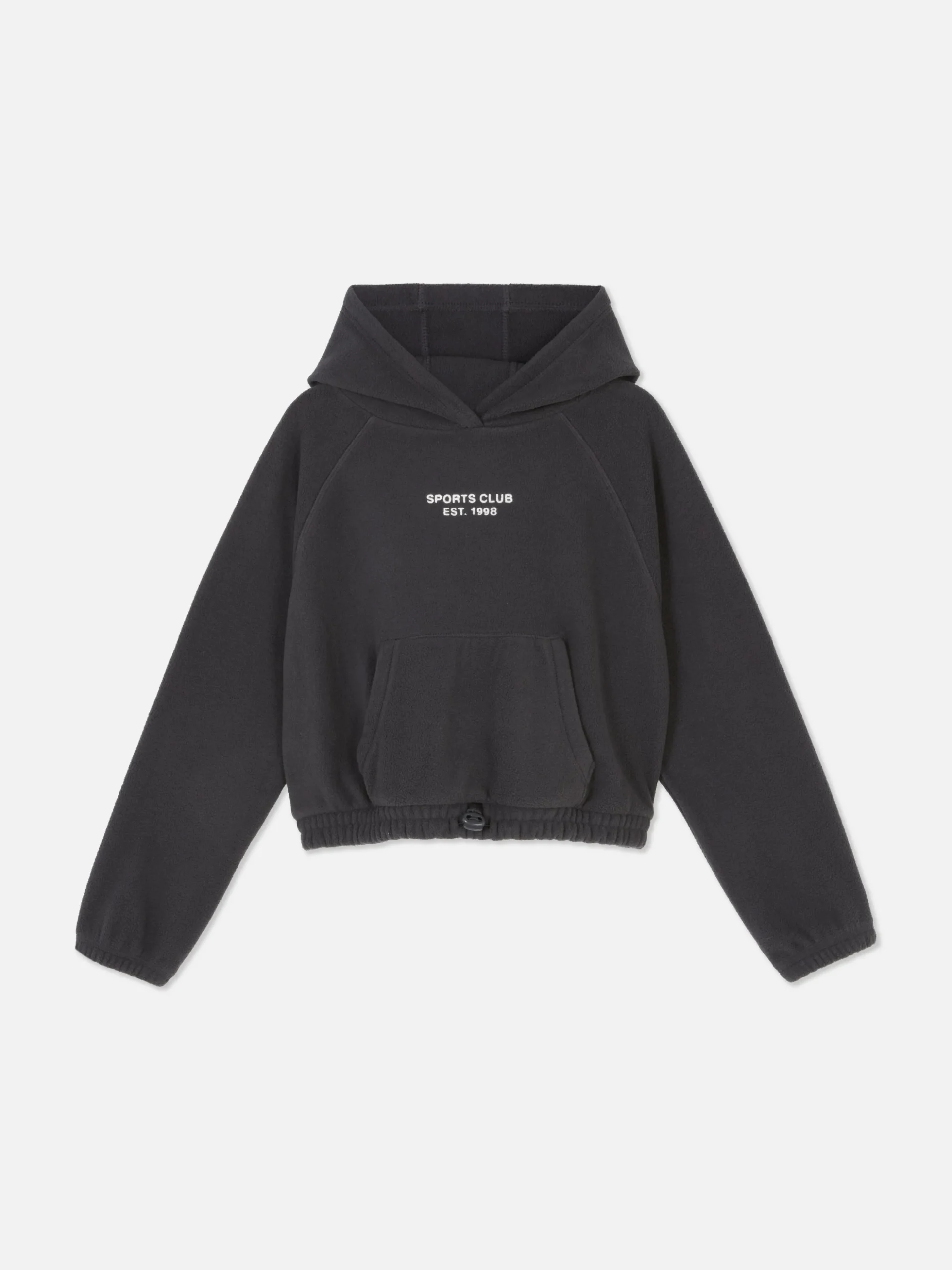 Fleece Hoodie Met Print