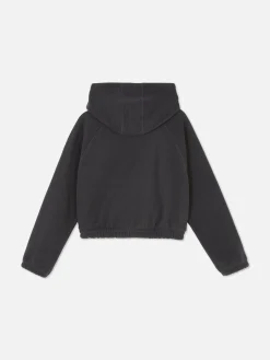 Fleece Hoodie Met Print
