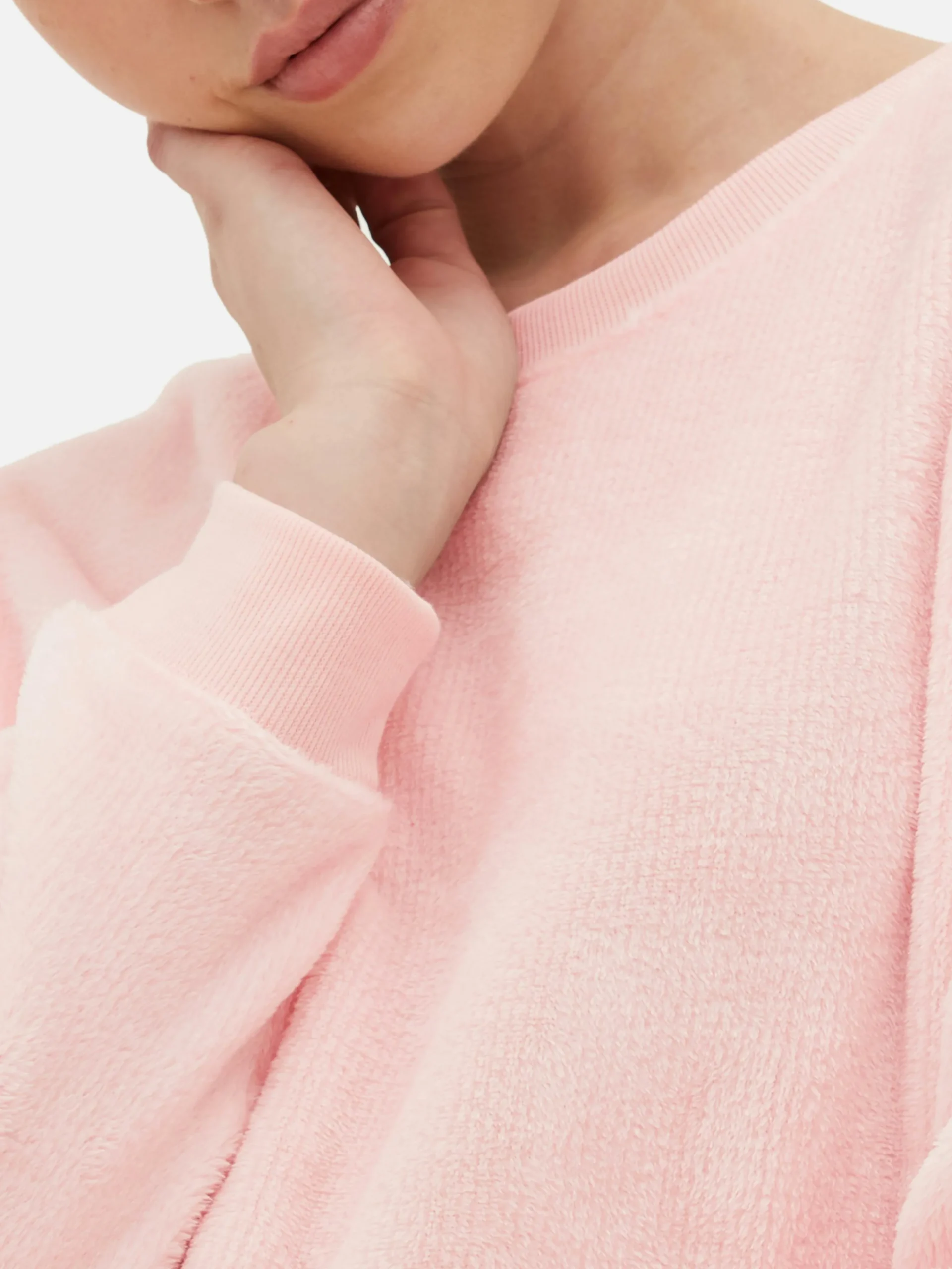 Fleece Pyjama Met Lange Mouwen