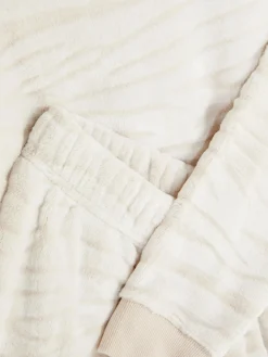 Fleece Pyjama Met Lange Mouwen