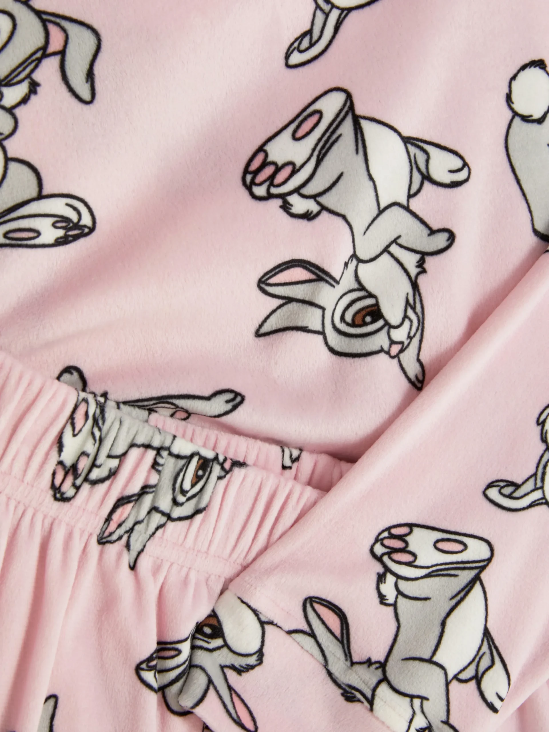 Fleece Pyjama Met Lange Mouwen En Disney-personages