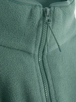 Fleece Trui Met Halve Rits