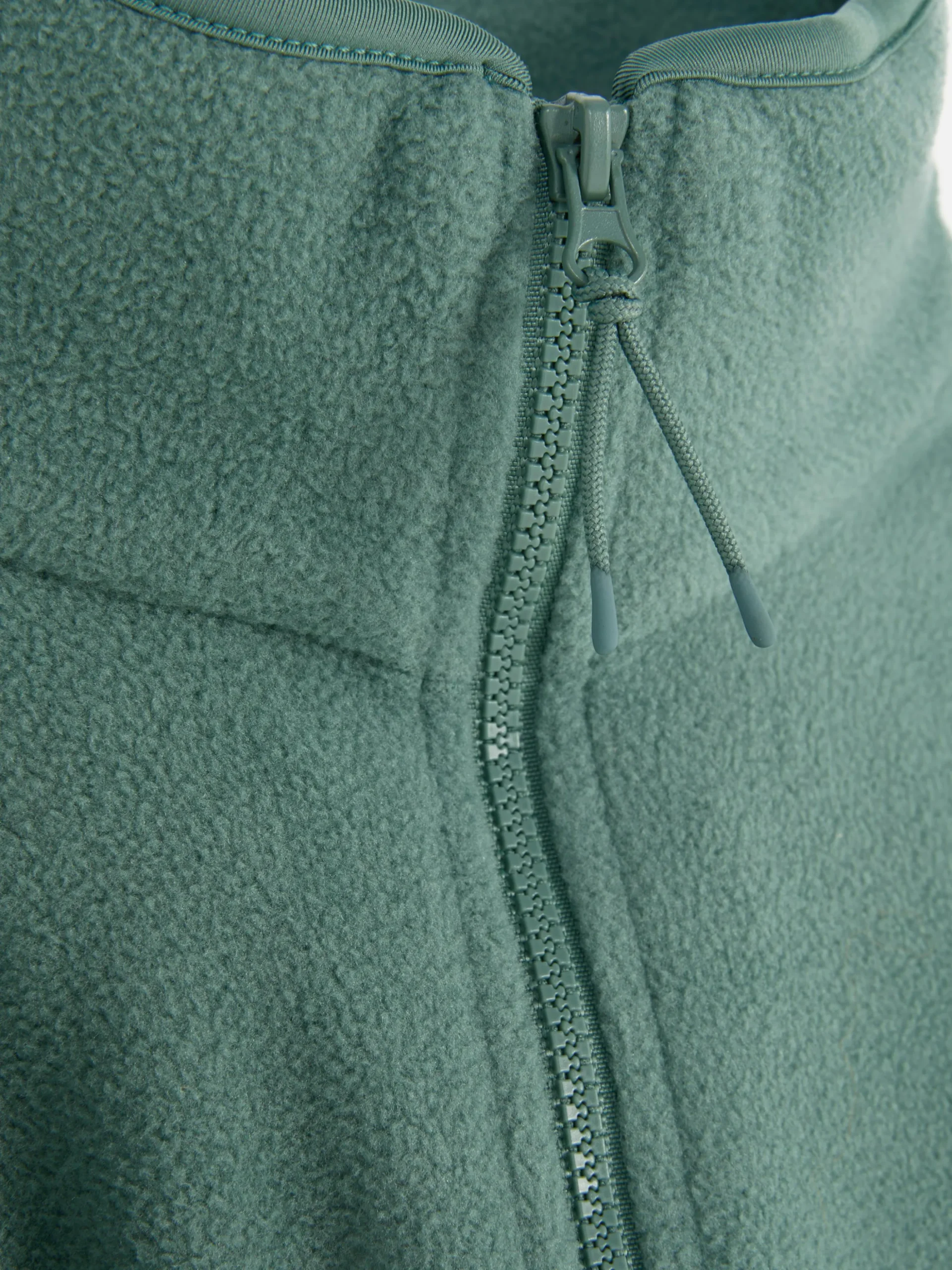 Fleece Trui Met Halve Rits