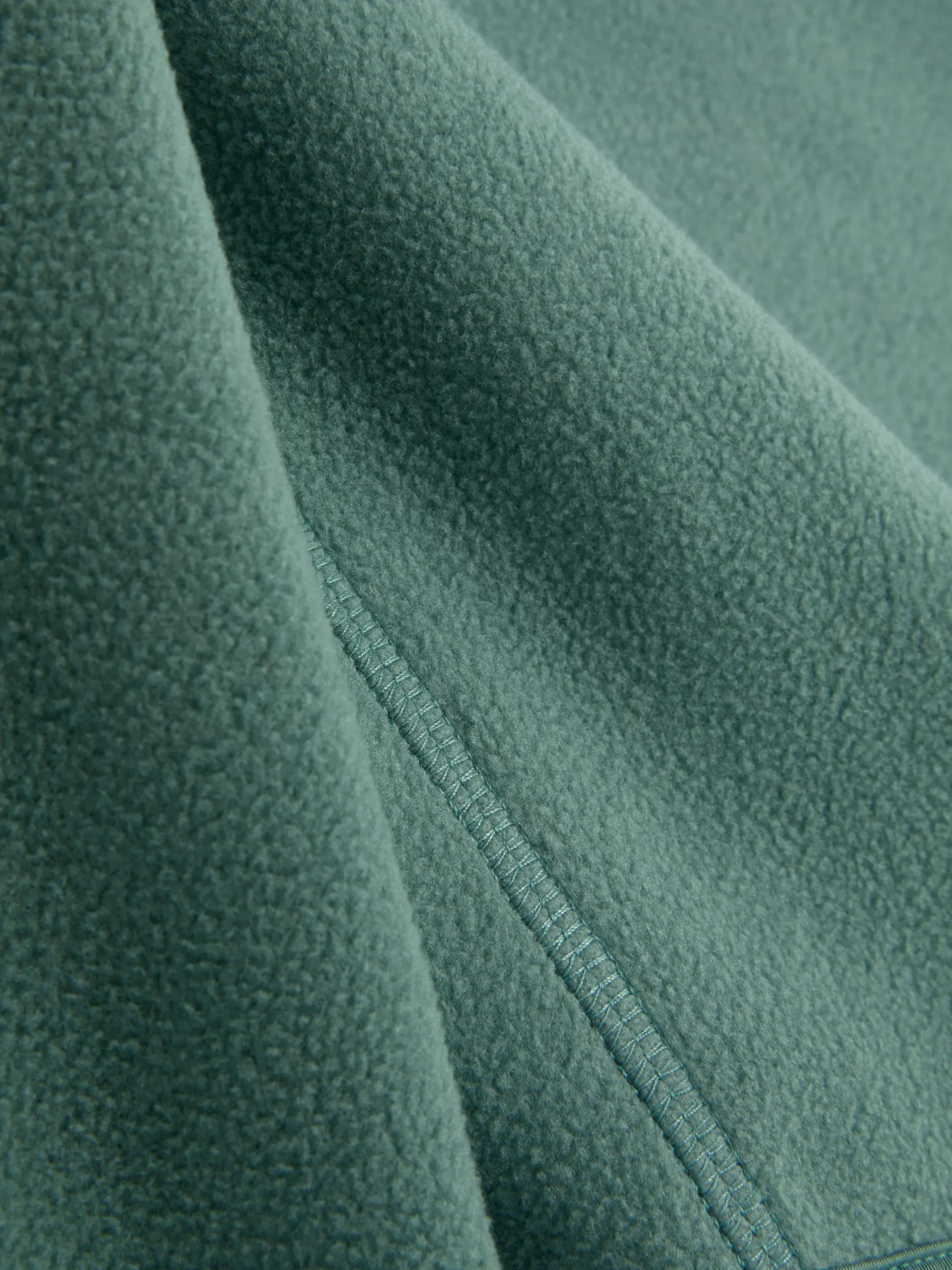 Fleece Trui Met Halve Rits